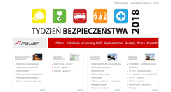 Desktop Screenshot of feuer.pl